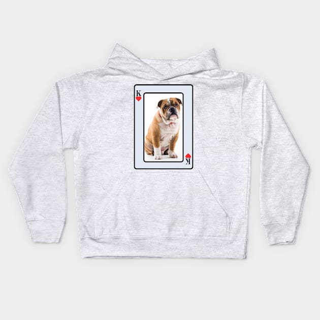 British Bulldog Kids Hoodie by HighwayForSouls